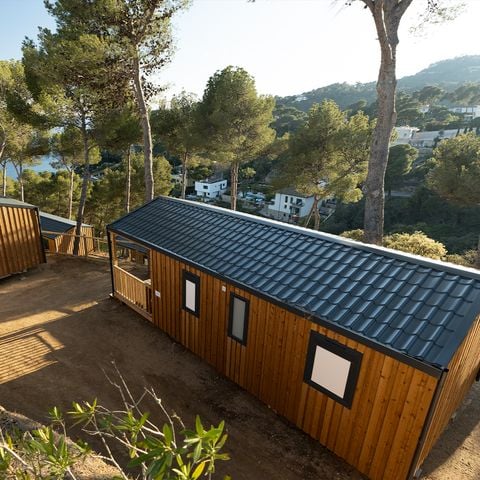Stacaravan 4 personen - Sunêlia Prestige 2 slaapkamers zeezicht