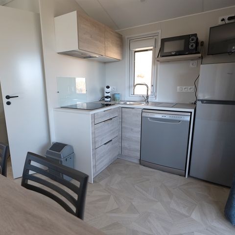 Stacaravan 4 personen - Sunêlia Prestige 2 slaapkamers zeezicht