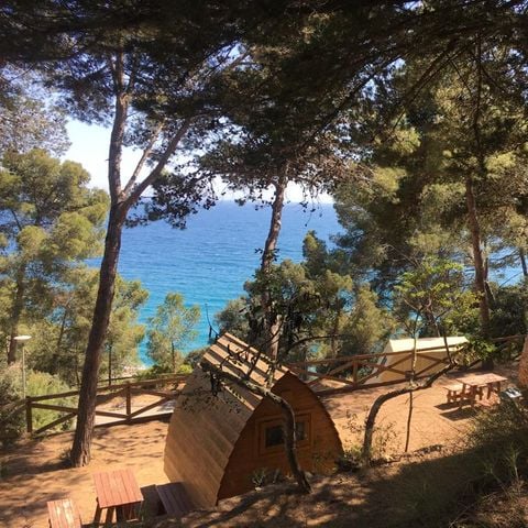Accommodatie 2 personen - Cabaña del Mar - Uitzicht op zee
