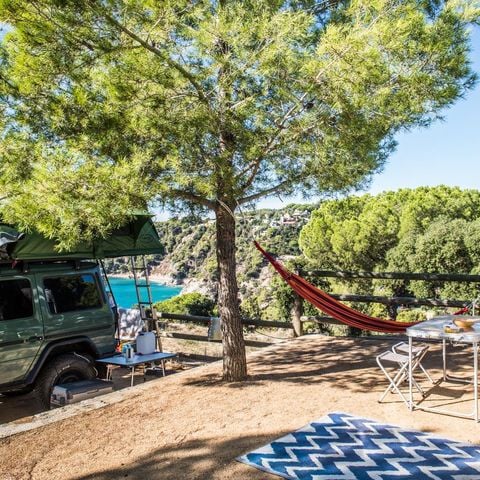 Emplacement - Emplacement Caravane / Camping-car vue mer (6-8 m long)