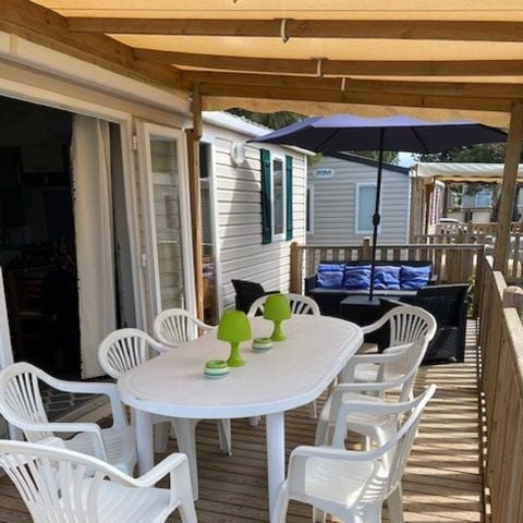 Stacaravan 6 personen - 3 slaapkamers - 1219 MFY