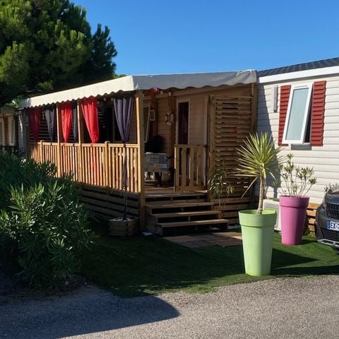 Stacaravan 8 personen - Stacaravan met 3 slaapkamers