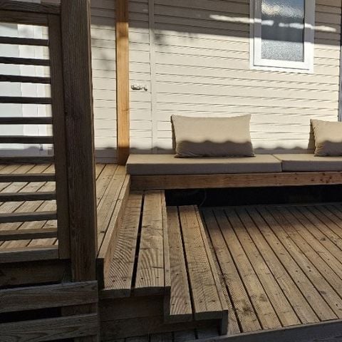 Stacaravan 8 personen - Stacaravan met 3 slaapkamers