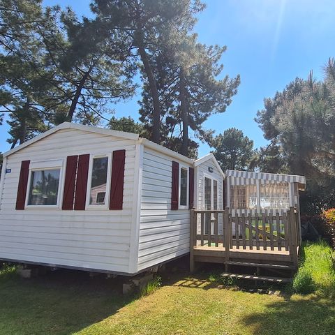 Stacaravan 6 personen - 2 slaapkamers (Immobilhome)