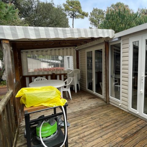 MOBILHOME 6 personas - BA45 40 m² - 3 dormitorios - Aire acondicionado - 2SDB, 2WC