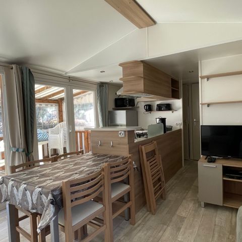 MOBILHOME 6 personas - BA45 40 m² - 3 dormitorios - Aire acondicionado - 2SDB, 2WC