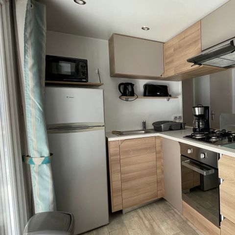 MOBILHOME 6 personas - BA45 40 m² - 3 dormitorios - Aire acondicionado - 2SDB, 2WC