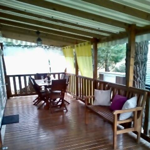 Stacaravan 6 personen - BA337 44 m² - 3 slaapkamers - Airconditioning - 2SDB - 2WC