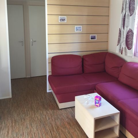 Stacaravan 6 personen - BA337 44 m² - 3 slaapkamers - Airconditioning - 2SDB - 2WC