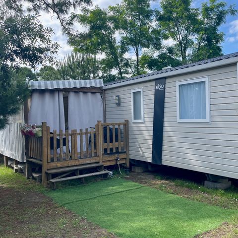 Stacaravan 6 personen - BA681 - 40m2 - 3 slaapkamers