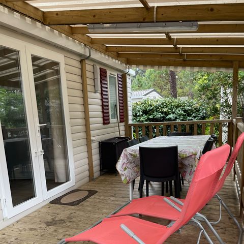 Stacaravan 6 personen - BA272 - 40 m2 3 slaapkamers