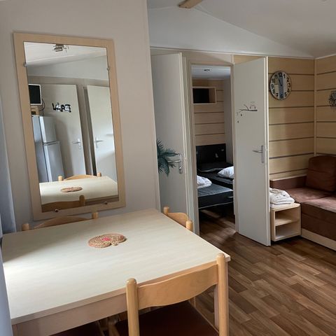MOBILHOME 6 personas - BA 130 36m2 3 dormitorios 6 pers.