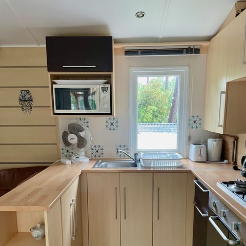 MOBILHOME 6 personas - BA 130 36m2 3 dormitorios 6 pers.