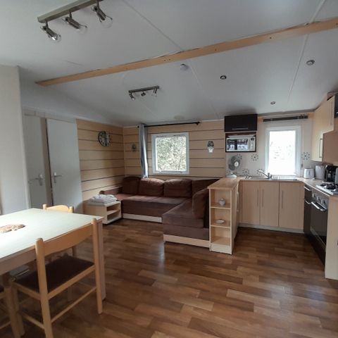 MOBILHOME 6 personas - BA 130 36m2 3 dormitorios 6 pers.