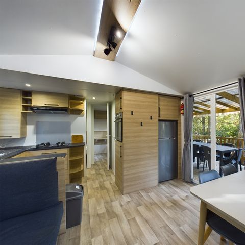 Stacaravan 6 personen - Stacaravan BA 625 - 41m2 - 3 SLAAPKAMERS - 6 pers.