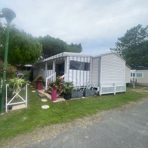 MOBILE HOME 6 people - Mobilhome IMMOBILHOME)3 bedrooms air conditioning/LL/LV and exceptional view over Bonne Anse bay