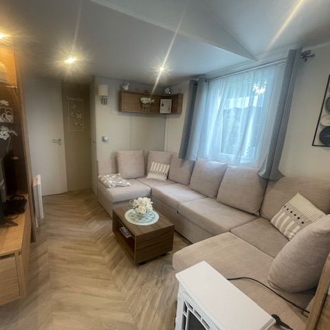 Mobilheim 6 Personen - Mobilheim IMMOBILHOME)3 Schlafzimmer clim/LL/LV und außergewöhnlicher Blick auf die Bucht von Bonne Anse