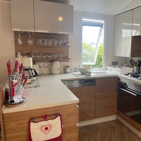 Mobilheim 6 Personen - Mobilheim IMMOBILHOME)3 Schlafzimmer clim/LL/LV und außergewöhnlicher Blick auf die Bucht von Bonne Anse