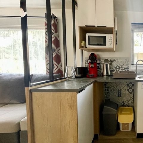 Stacaravan 6 personen - Stacaravan BA38 - 40 m2 - 3 slaapkamers