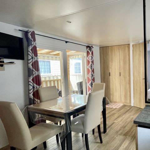 Stacaravan 6 personen - Stacaravan BA38 - 40 m2 - 3 slaapkamers