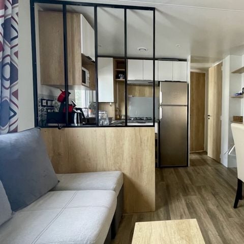 Stacaravan 6 personen - Stacaravan BA38 - 40 m2 - 3 slaapkamers