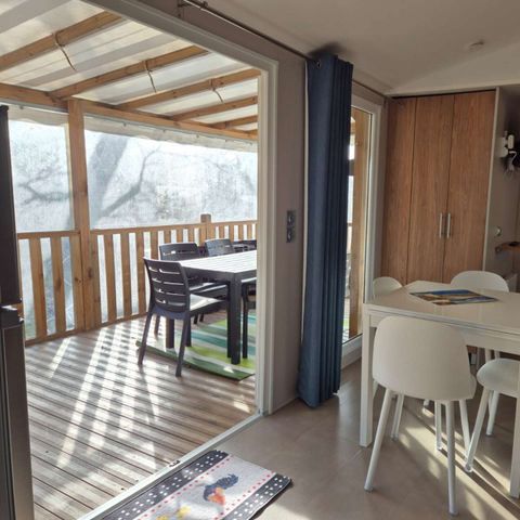 BUNGALOW 6 personnes - Mobil-home 2 chambres - 2 salles de bain - Contis AVENT2 MH 201