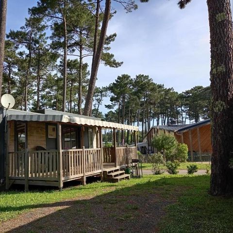 BUNGALOW 6 personnes - Mobil-home 2 chambres - 2 salles de bain - Contis TAOS2 MH 462