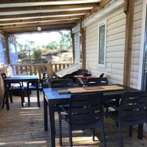 BUNGALOW 8 personnes - Mobil-home 3 chambres - 2 salles de bain - Contis AVENT3 MH 557