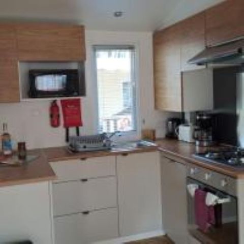 Stacaravan 6 personen - Stacaravan 2 slaapkamers - 2 badkamers - Contis AVENT2 MH 480