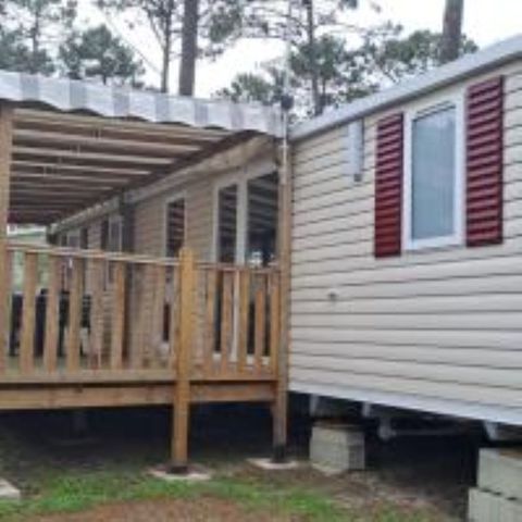 Stacaravan 6 personen - Stacaravan 2 slaapkamers - 2 badkamers - Contis AVENT2 MH 480