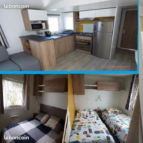 Mobile home 8 persons - 3-bedroom mobile home - Contis BORA 8 pers.