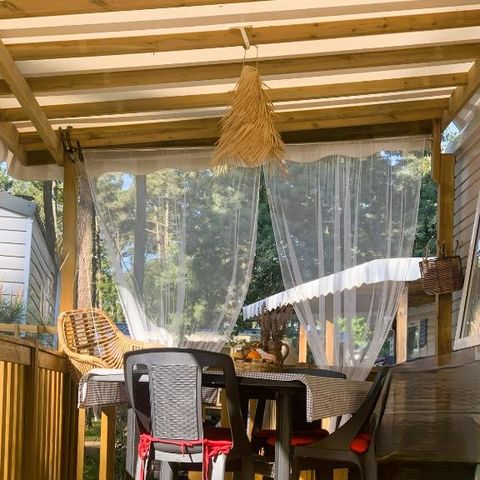 BUNGALOW 8 personnes - Mobil-home 3 chambres - 2 salles de bain - Contis