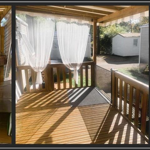 BUNGALOW 8 personnes - Mobil-home 3 chambres - 2 salles de bain - Contis