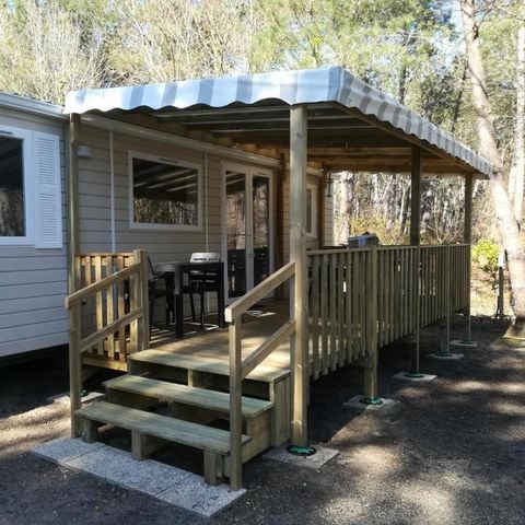 Stacaravan 6 personen - Stacaravan 3 slaapkamers - Contis