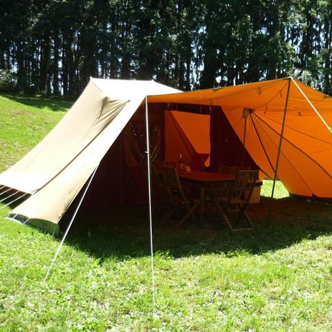 TENT 6 people - Large De Waard tent - without sanitary facilities