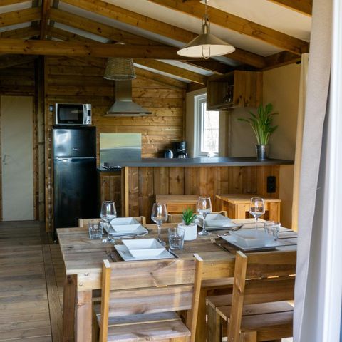 CHALET 5 persone - Eco-lodge VIP 32m² (32m²)