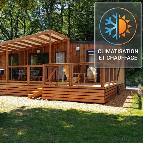 Chalet 4 personen - Eco-Lodge Manyara 34 m² (34 m²)