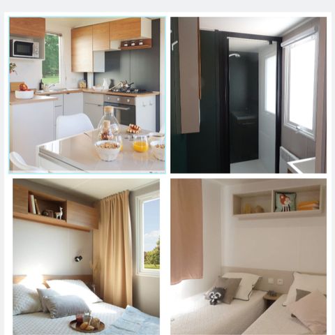 Stacaravan 6 personen - Eleganzia