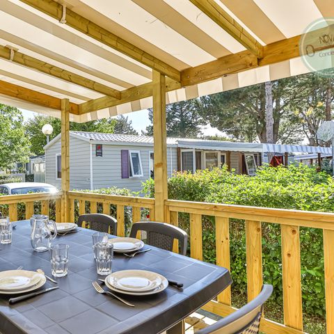 Mobilheim 8 Personen - Mobilheim mit Klimaanlage