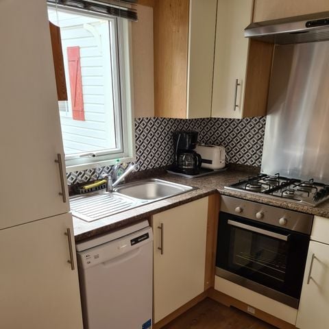 Stacaravan 8 personen - 3 slaapkamers