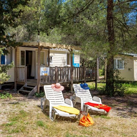 MOBILE HOME 6 people - Mobile-home | Comfort XL | 3 Bedrooms | 6 Pers | Raised terrace | Air conditioning | TV