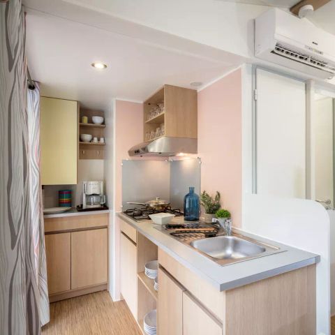 Mobilheim 6 Personen - Mobilheim | Comfort | 3 Zi. | 6 Pers. | Terrasse Lounge | Clim.