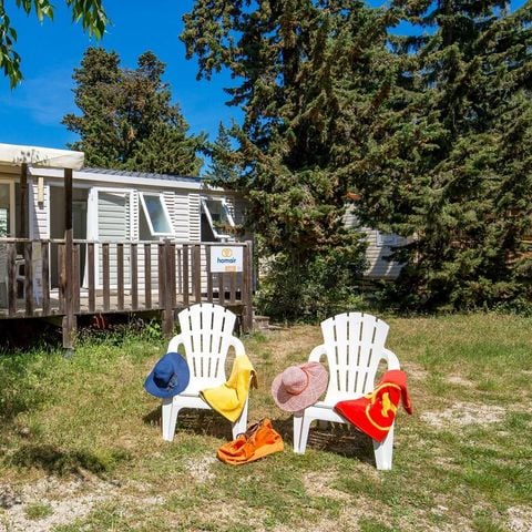 Stacaravan 6 personen - Mobile-home | Comfort | 3 Slaapkamers | 6 Pers. | Terras Lounge | Klimaat.