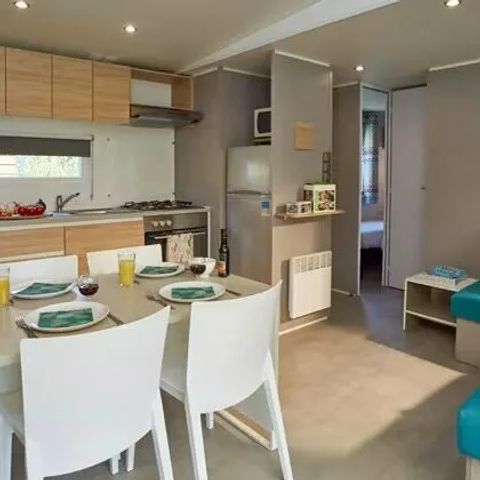 MOBILHOME 6 personnes - Salon Premium 3 chambres sans TV