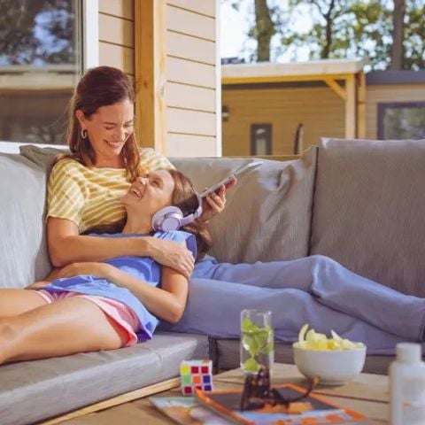 Stacaravan 6 personen - Premium 3 slaapkamer Lounge zonder TV