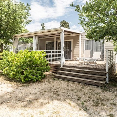 MOBILE HOME 4 people - Superior Two-Bedroom Camping Home 4+2