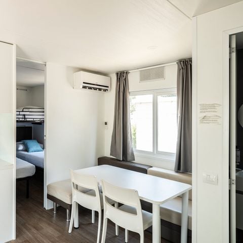 Stacaravan 4 personen - Superior Camping Home 4+2 met twee slaapkamers