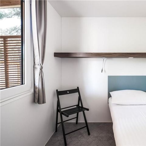 Stacaravan 5 personen - Deluxe gezinscamping met drie slaapkamers 4+1