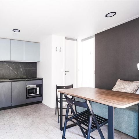 MOBILHOME 5 personnes - Deluxe Family Three-Bedroom Camping Home 4+1