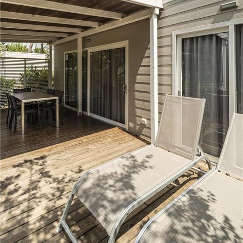 MOBILHOME 6 personnes - Superior Two-Bedroom Camping Home 4+2